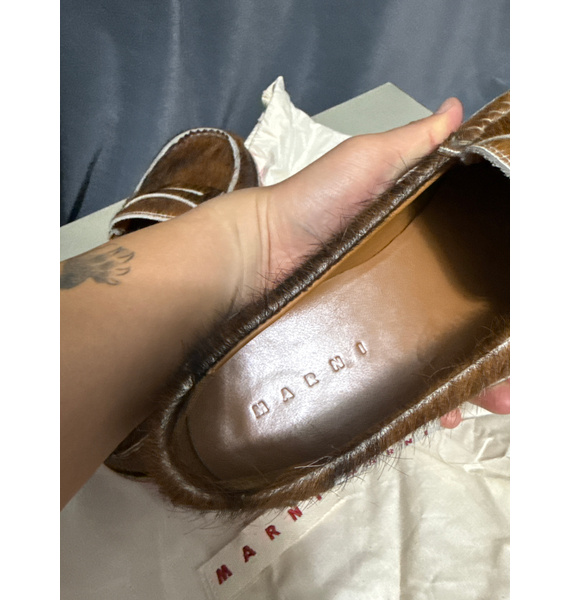 Мокасины • Marni • Коричневый