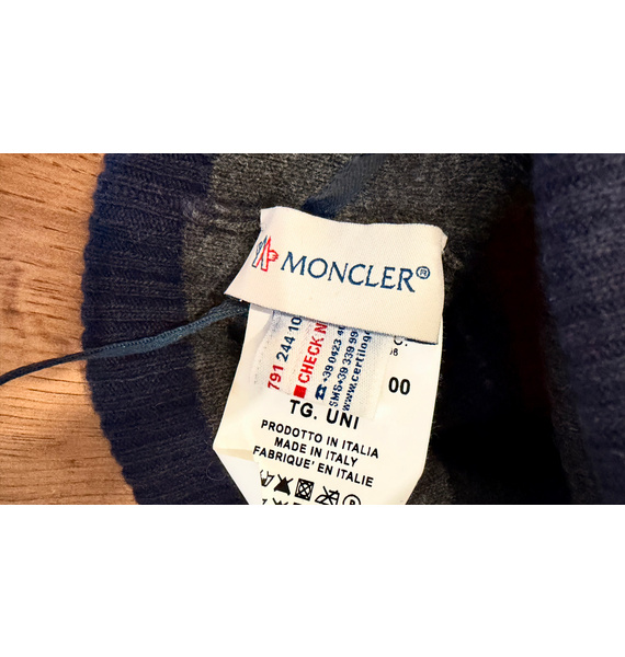 Шапка и шарф • Moncler • Темно-синий