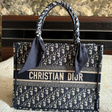 Сумка • Christian Dior • Голубой