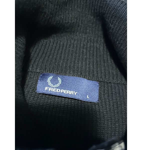 Кардиган • Fred Perry • Черный