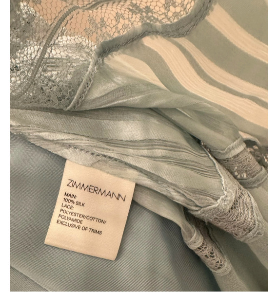 Платье • ZIMMERMANN • Голубой