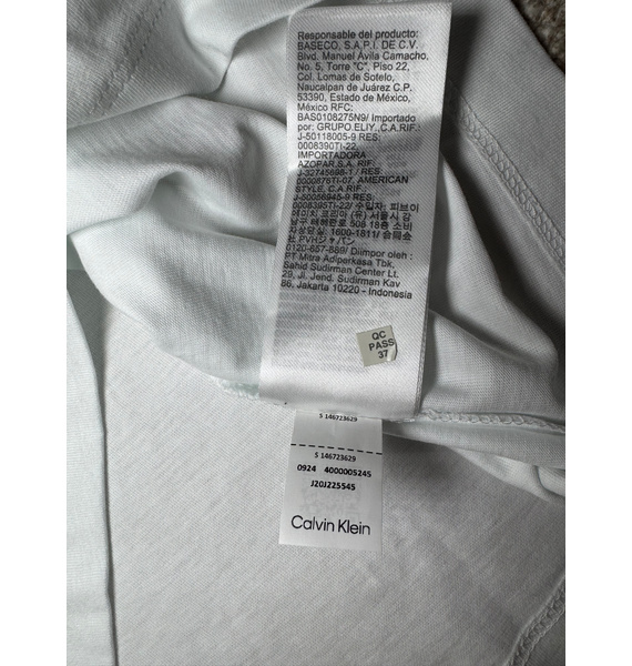 Футболка • Calvin Klein • Белый