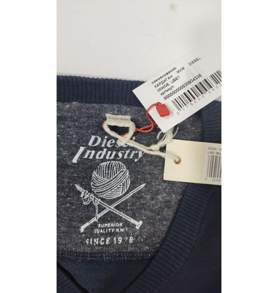 Свитер • Diesel • Темно-синий
