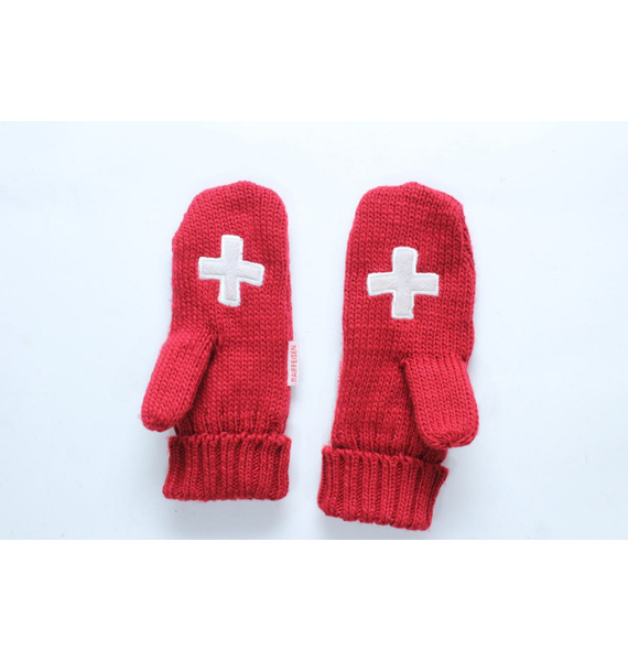 Варежки • Swiss Ski • Красный