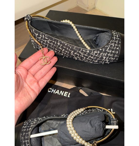 Балетки • Chanel • Черный