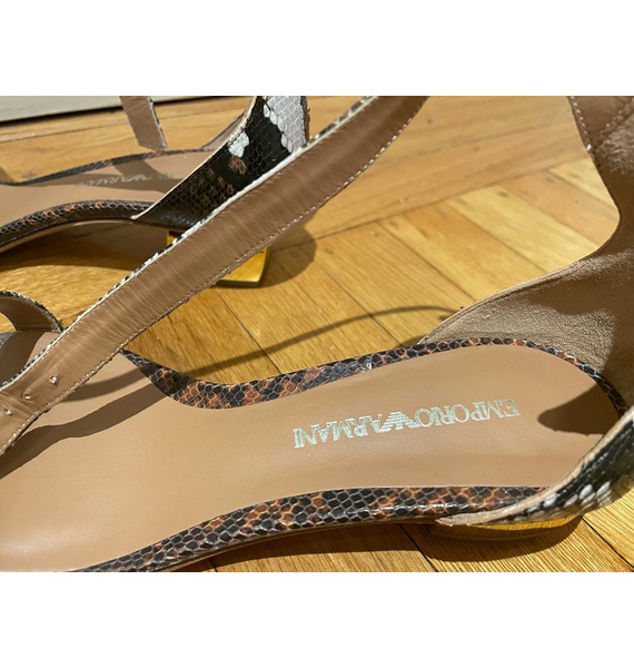 Босоножки • Emporio Armani • Серый