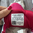 Кроссовки • Under Armour • Розовый