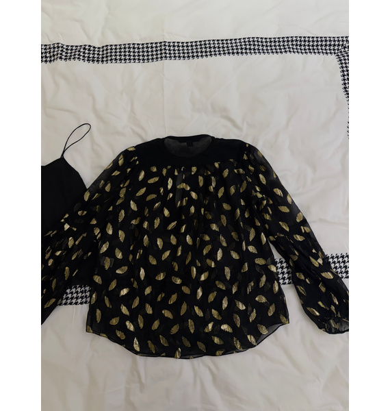 Блузка • DVF Diane von Furstenberg • Черный