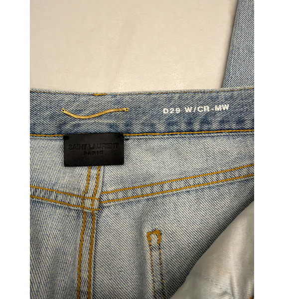 Джинсы • Saint Laurent • Голубой