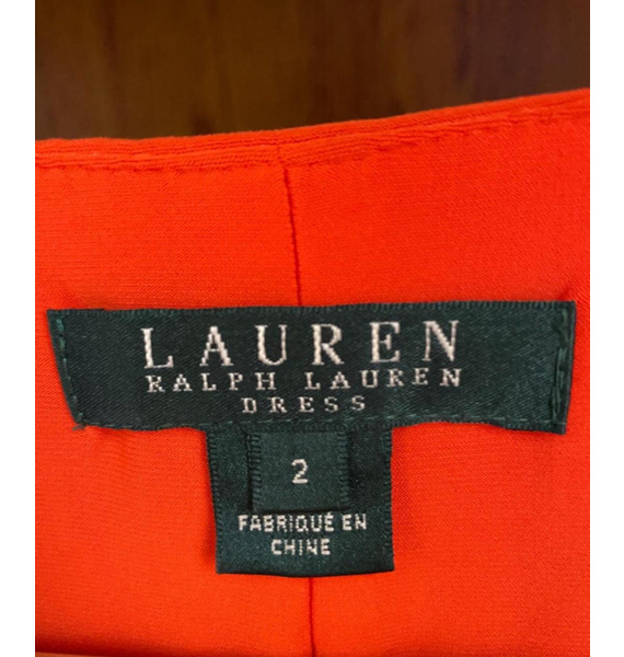 Платье • Lauren Ralph Lauren • Оранжевый