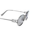 Очки • Miu Miu Eyewear • Серебряный