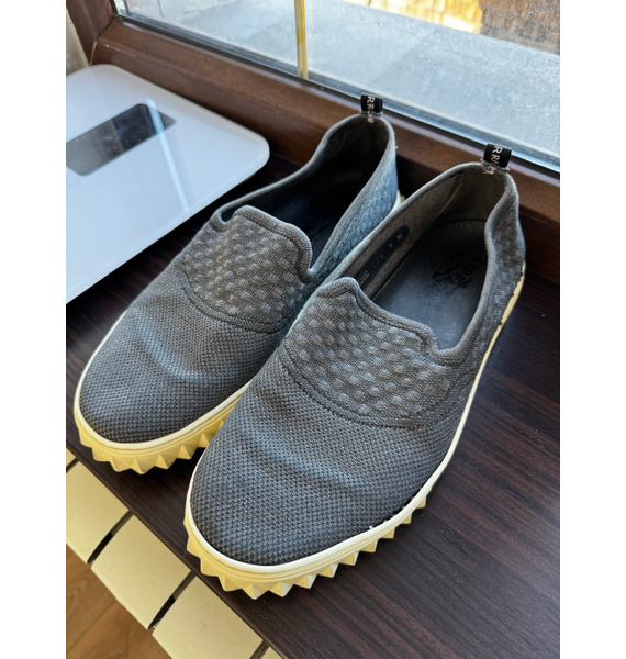Слипоны • Salvatore Ferragamo • Серый