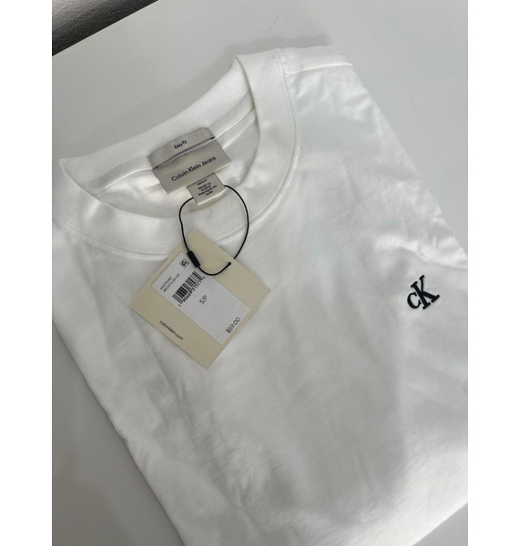 Лонгслив • Calvin Klein Jeans • Белый
