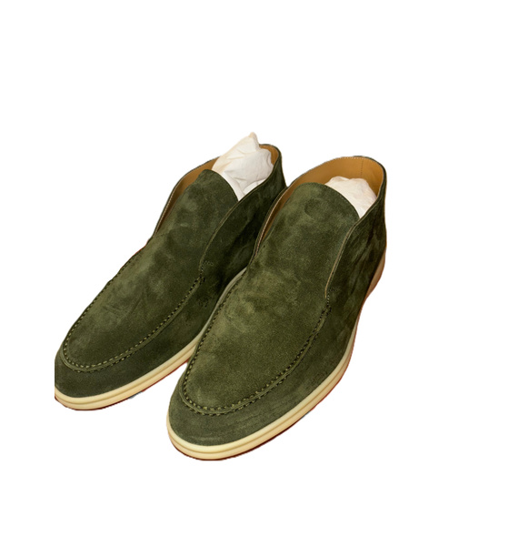 Лоферы • Loro Piana • Зеленый