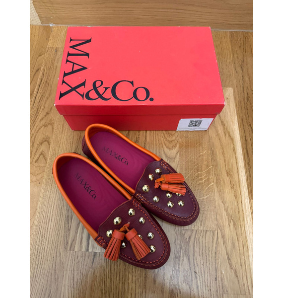 Мокасины • MAX&Co. • Красный