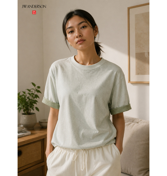 Футболка • UNIQLO x JW Anderson • Серый