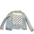 Джинсовка • Off-White • Голубой
