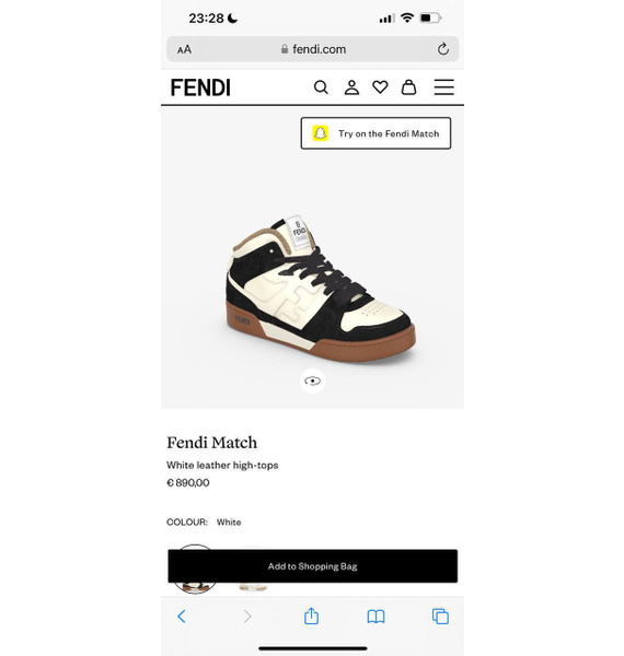 Кеды • Fendi • Другое