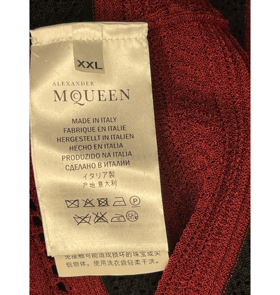 Платье • Alexander McQueen • Бордовый