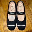 Балетки • Fendi • Черный