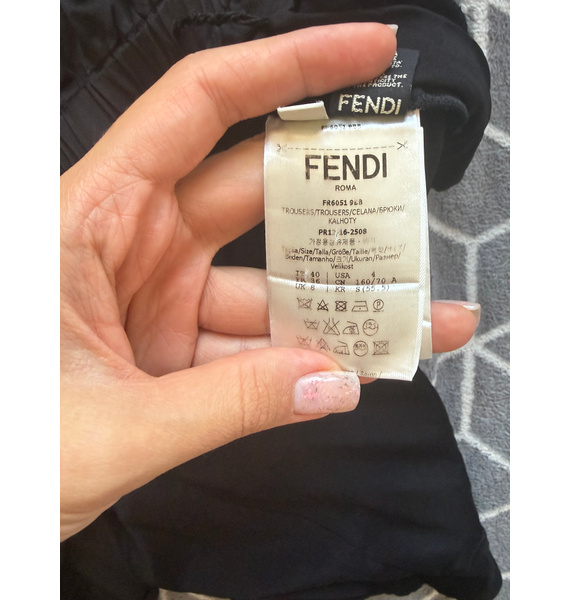 Брюки • Fendi • Черный