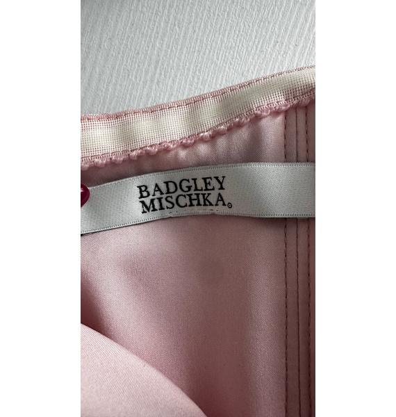 Платье • Badgley Mischka • Розовый