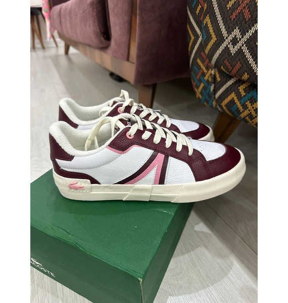 Кеды • Lacoste • Белый