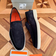 Лоферы • Santoni • Синий