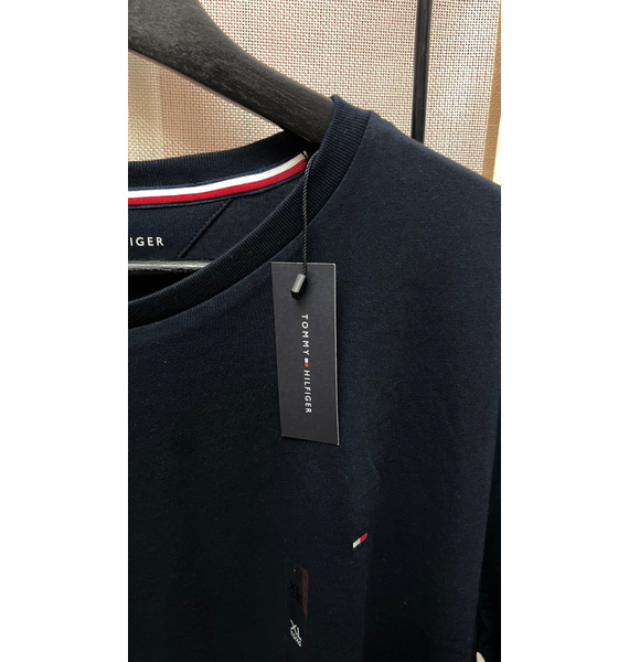 Лонгслив • Tommy Hilfiger • Темно-синий