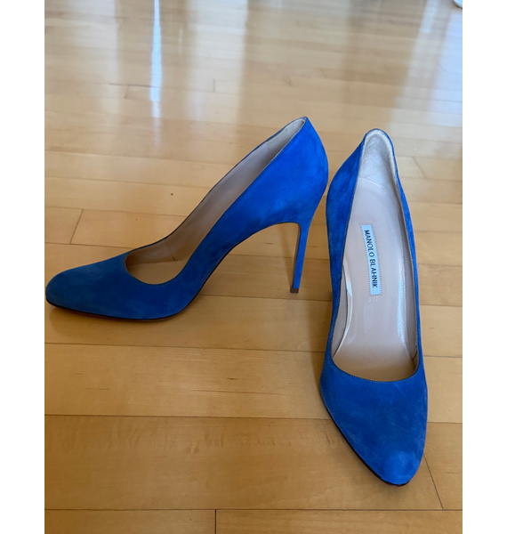 Туфли • Manolo Blahnik • Синий