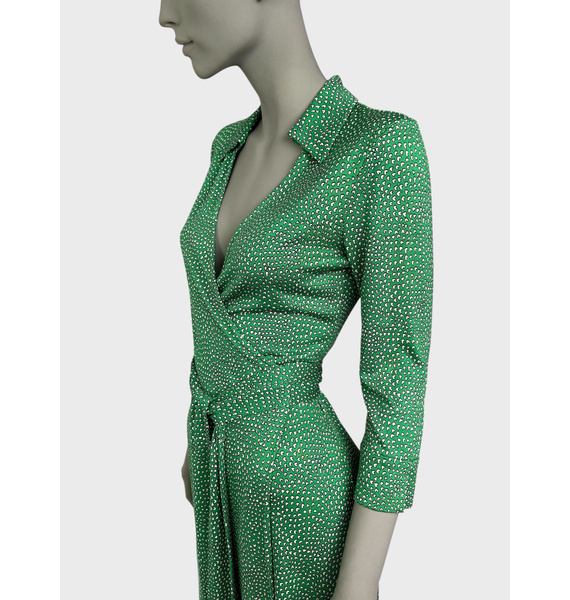 Платье • DVF Diane von Furstenberg • Зеленый