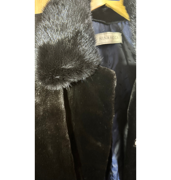 Шуба • Nina Ricci • Черный