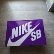 Кроссовки • Nike • Бордовый