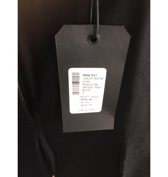 Брюки • rag & bone • Черный