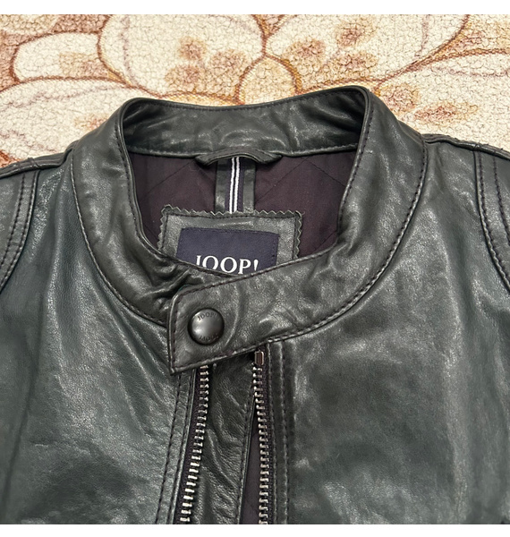 Кожаная куртка • JOOP! • Зеленый