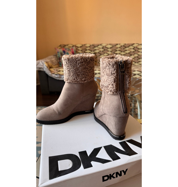 Ботильоны • DKNY • Бежевый