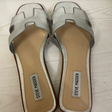 Шлепанцы • Steve Madden • Серебряный
