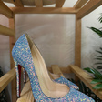 Туфли • Christian Louboutin • Серебряный