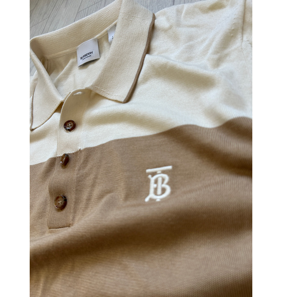 Поло • Burberry • Песочный