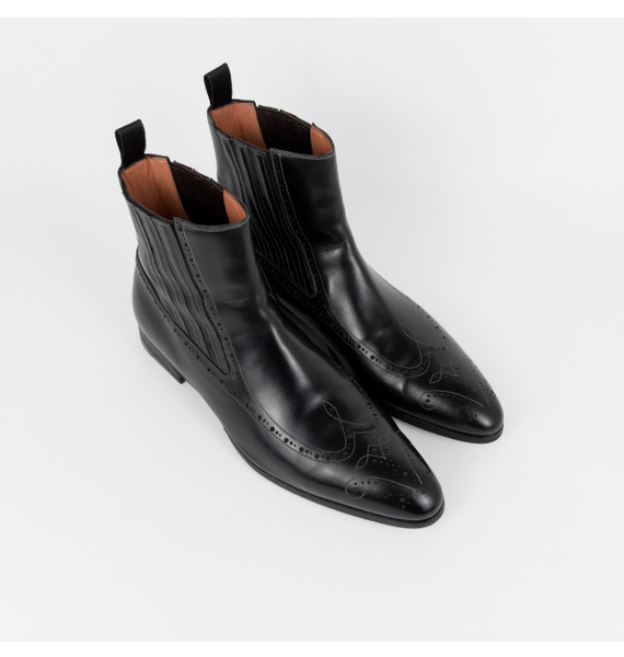 Полусапоги • Santoni • Черный