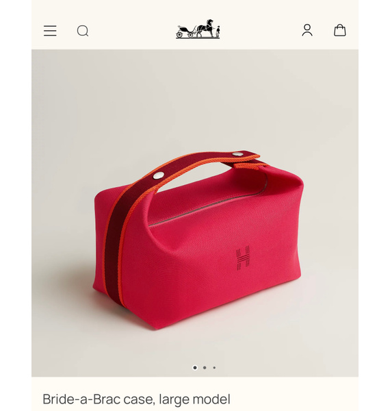 Косметичка • Hermès • Фуксия