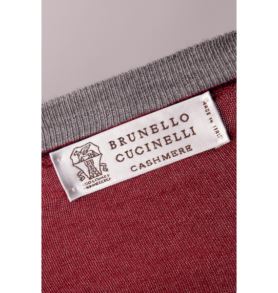 Свитер • Brunello Cucinelli • Бордовый