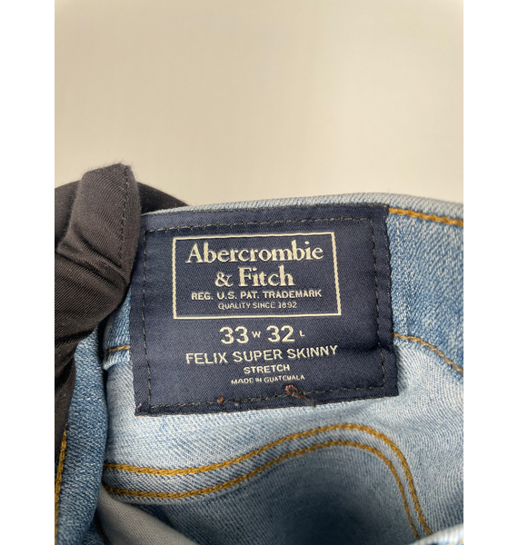Джинсы • Abercrombie&Fitch • Голубой