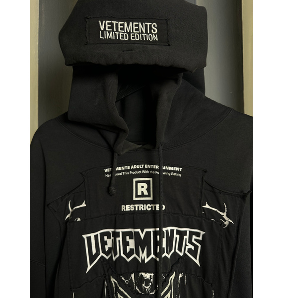 Худи • VETEMENTS • Черный