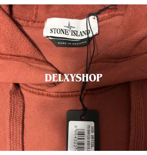 Толстовка • Stone Island • Оранжевый