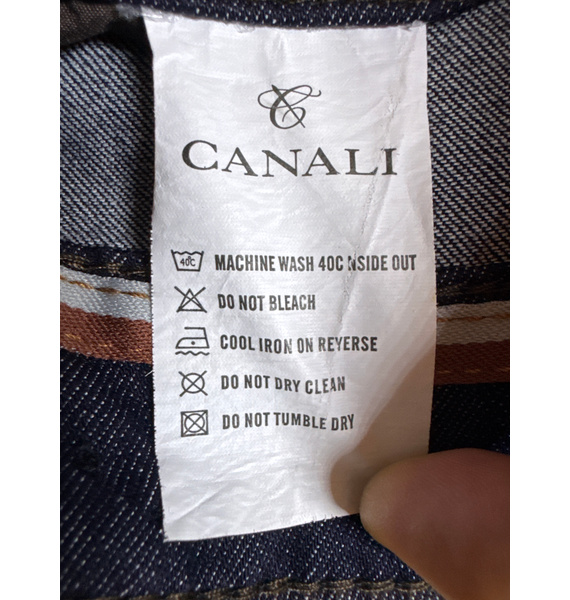 Джинсы • Canali • Темно-синий