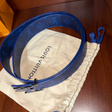 Ремень • Louis Vuitton • Синий