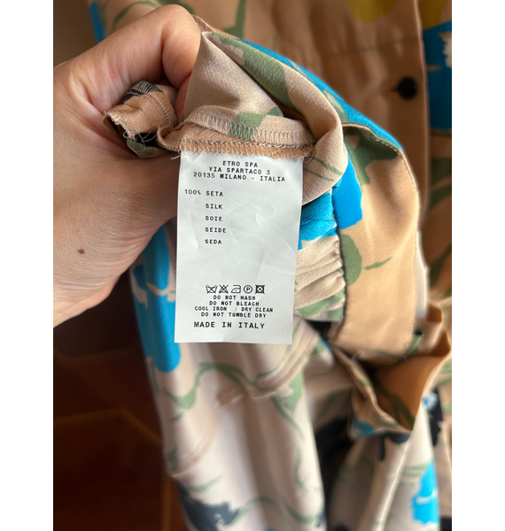 Платье • ETRO • Горчичный