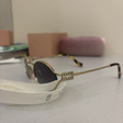 Очки • Miu Miu Eyewear • Золотой