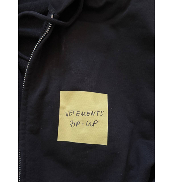 Худи • VETEMENTS • Черный